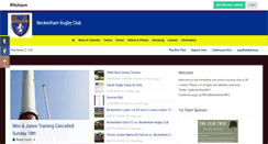 Desktop Screenshot of beckenhamrfc.com