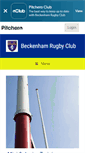 Mobile Screenshot of beckenhamrfc.com